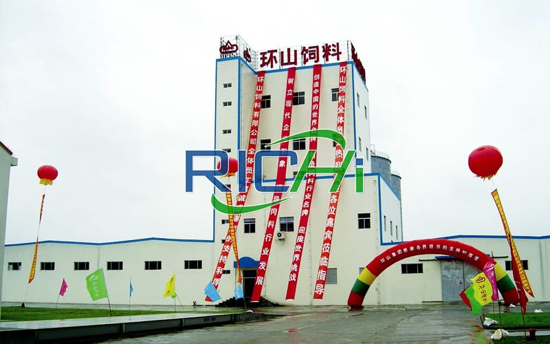 chicken pig pellet feed production plant project 25tph