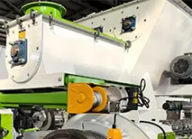 efb pellet machine feeding port