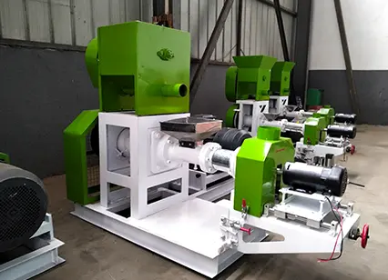 floating feed extruder machine