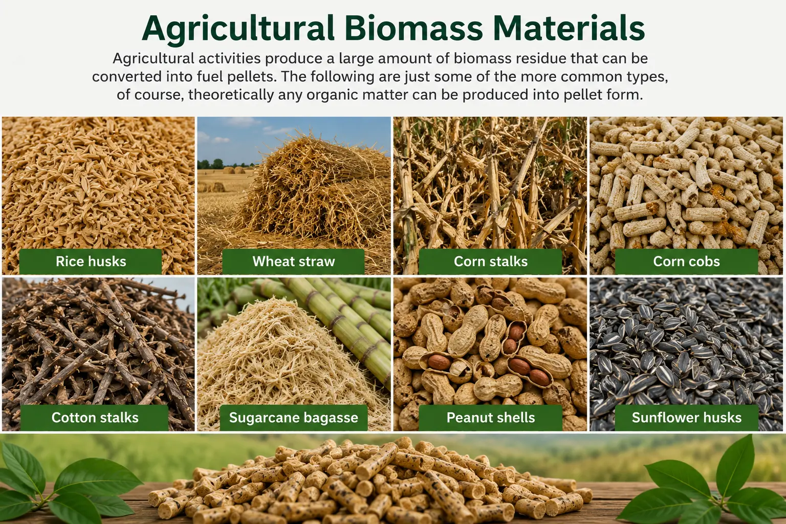 agricultural waste