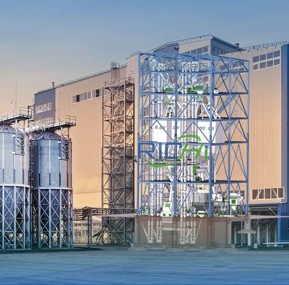 shrimp feed production plant