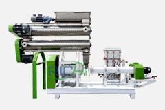 Double-layer Conditioner Feed Extruder