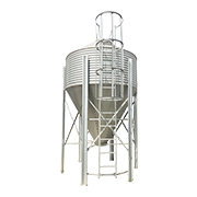 silo for animal feed production plant