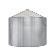 animal feed plant silo system