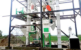 3-5T/H broiler layer chicken feed mill equipment