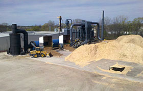 Germany 2-2.5tph ce wood pellet factory