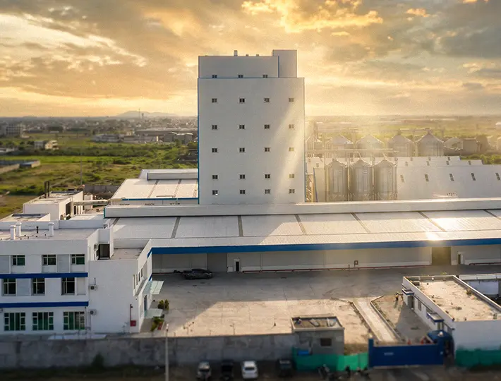 10-12tph chicken feed production line in uzbekistan