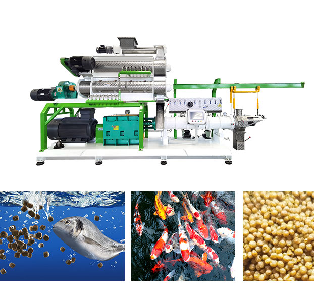 fish feed extruder machine