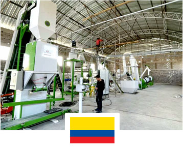 3-4 T/H Chicken Feed Mill Plant