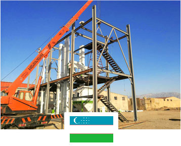10-15 T/H Feed Production Line with Storage Silo System