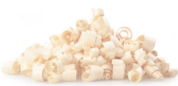 wood shavings