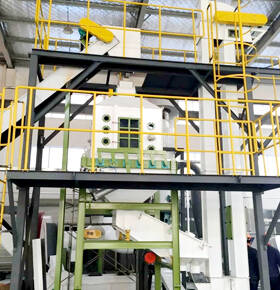 Grass pellet pellet production line