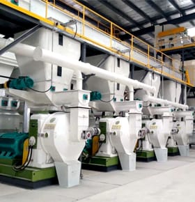 Straw pellet pellet production line