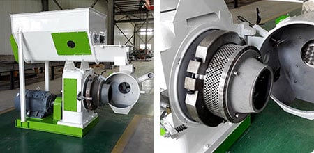 biomass pellet machine for cat litter pellets