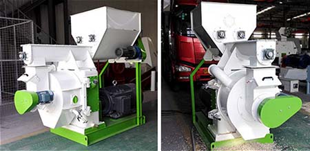 biomass pellet machine for organic fertilizer pellets