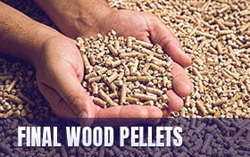 final wood pellets
