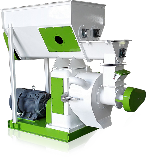 wood pellet machine